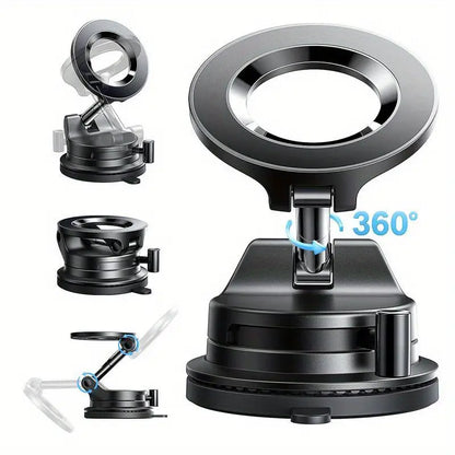 ⏳Begrenzte Zeit 50% Rabatt💥🔄360° verstellbarer magnetischer Vakuum-Telefonhalter📱🚗