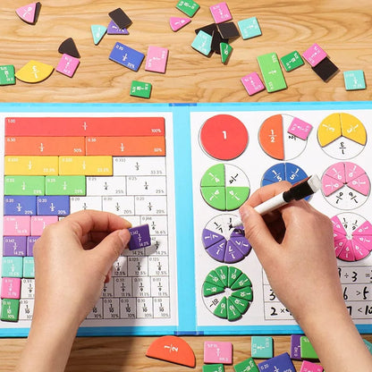 🏆HEISSER VERKAUF 50% RABATT💖Magnetisches Bruchbuch-Puzzle für Kinder
