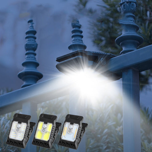 ⏳Begrenzte Zeit 50% Rabatt💥🌿Solar-Clip-Leuchte mit Bewegungssensor🔥Jetzt 2 kaufen 1 gratis!🏡Perfekt für Garten, Balkon & Terrasse!✨